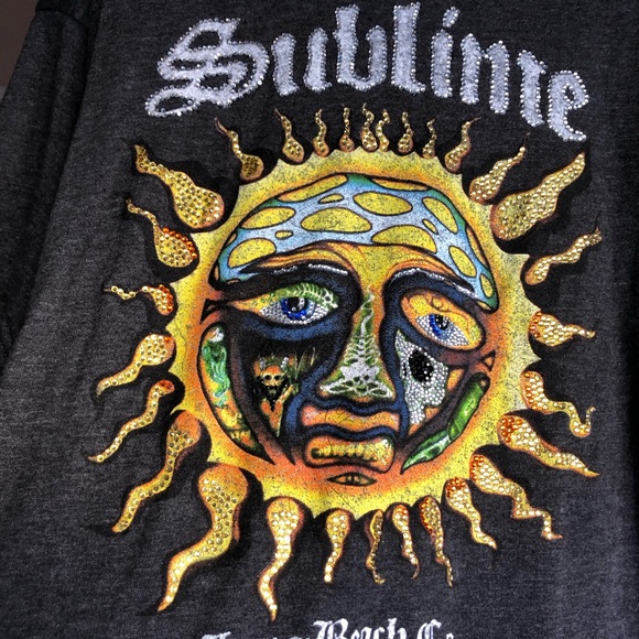 Spencer's Charcoal Sublime Sun Tee - Picture 1 of 2